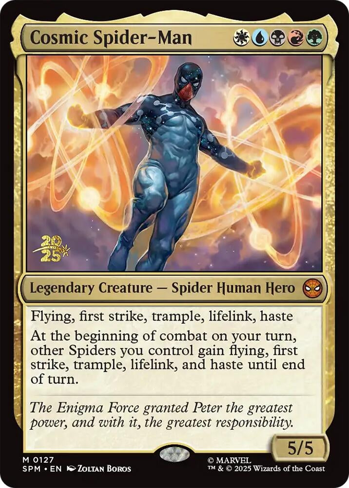 Image for Cosmic Spider-Man (127) (Prerelease Cards) - Magic: The Gathering