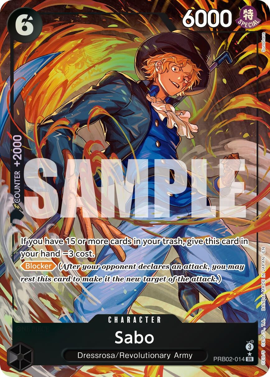 Sabo - PRB02-014 (Alternate Art) (PRB02-014) (Premium Booster -The Best- Vol. 2)