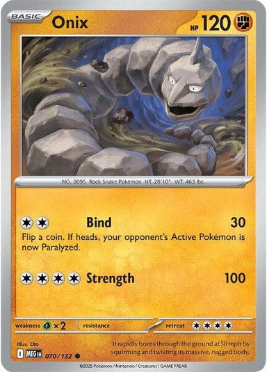 Image for Onix (070/132) (MEG) - Pokemon