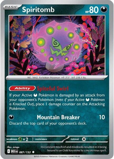 Image for Spiritomb (087/132) (MEG) - Pokemon