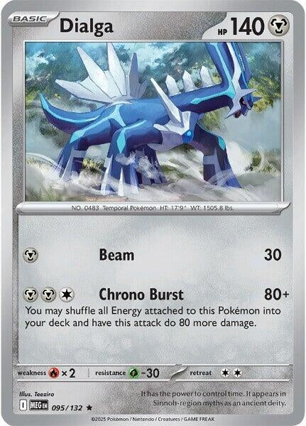 Image for Dialga (095/132) (MEG) - Pokemon