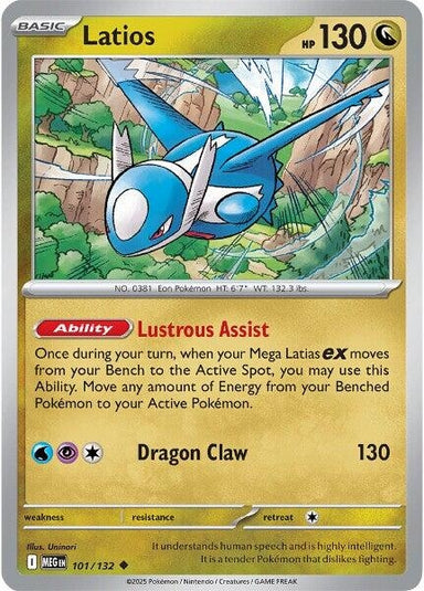 Image for Latios (101/132) (MEG) - Pokemon