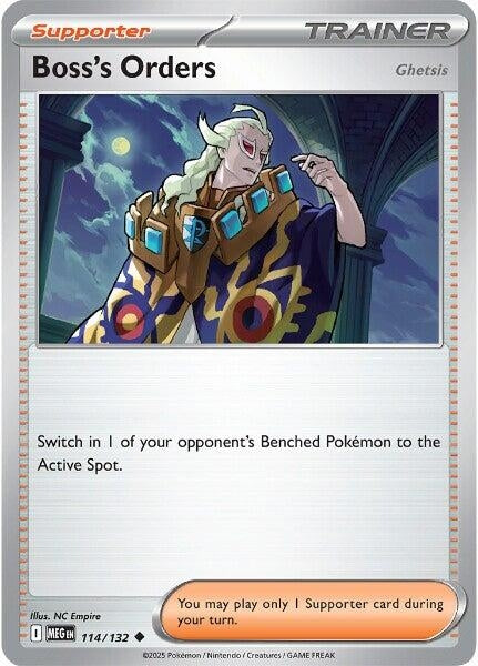 Image for Boss's Orders [Ghetsis] (114/132) (MEG) - Pokemon