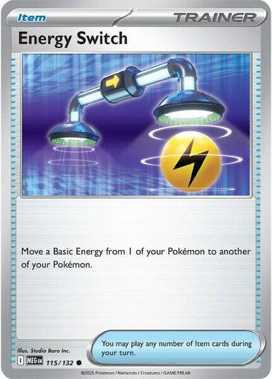 Image for Energy Switch (115/132) (MEG) - Pokemon
