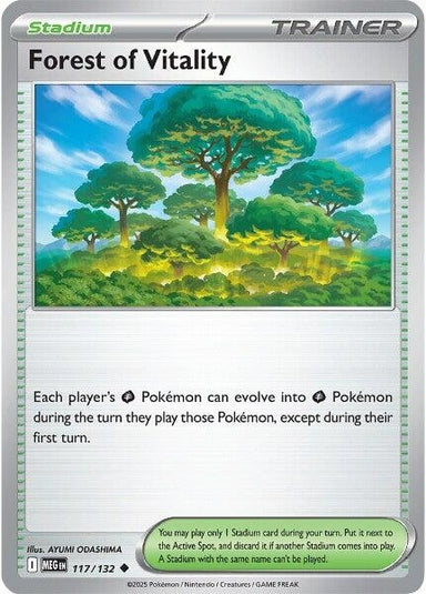 Image for Forest of Vitality (117/132) (MEG) - Pokemon