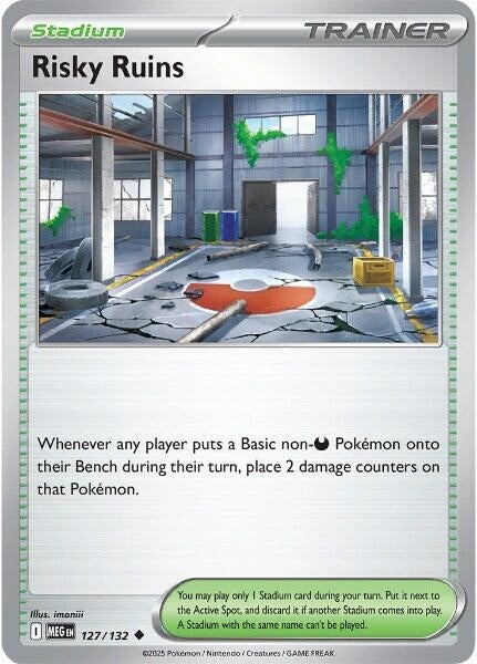 Image for Risky Ruins (127/132) (MEG) - Pokemon