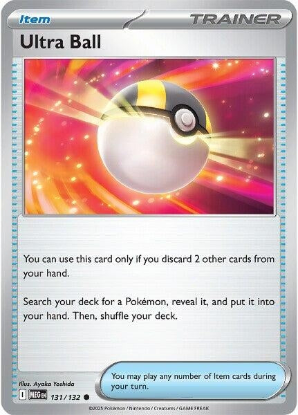 Image for Ultra Ball (131/132) (MEG) - Pokemon