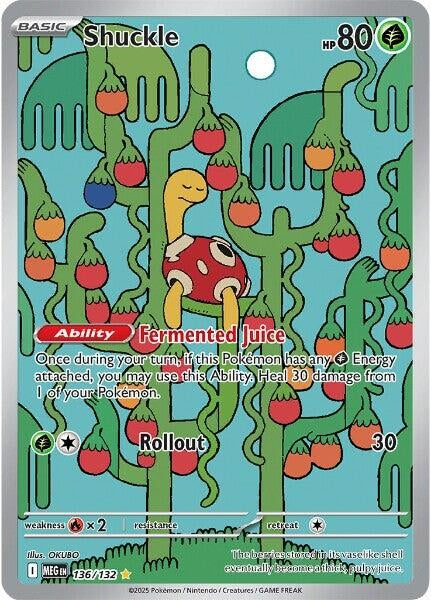 Image for Shuckle (136/132) (MEG) - Pokemon