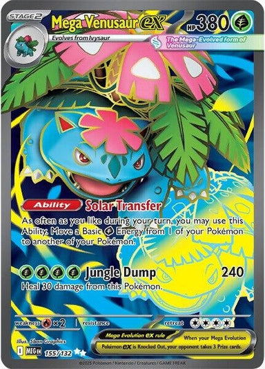 Image for Mega Venusaur ex (155/132) (MEG) - Pokemon