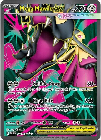 Image for Mega Mawile ex (162/132) (MEG) - Pokemon
