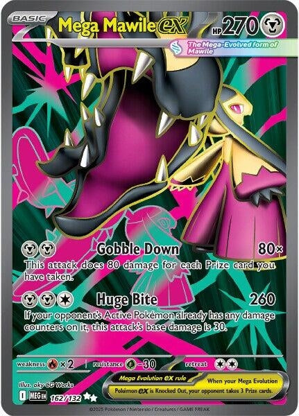 Image for Mega Mawile ex (162/132) (MEG) - Pokemon