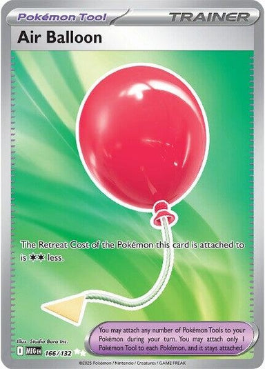 Image for Air Balloon (166/132) (MEG) - Pokemon