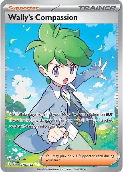 Image for Wally's Compassion (176/132) (MEG) - Pokemon