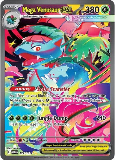 Image for Mega Venusaur ex (177/132) (MEG) - Pokemon