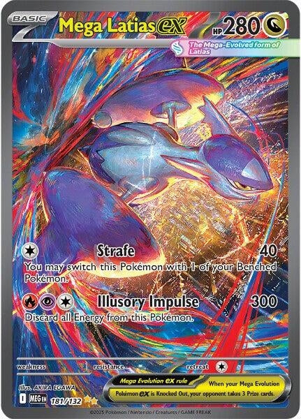 Image for Mega Latias ex (181/132) (MEG) - Pokemon