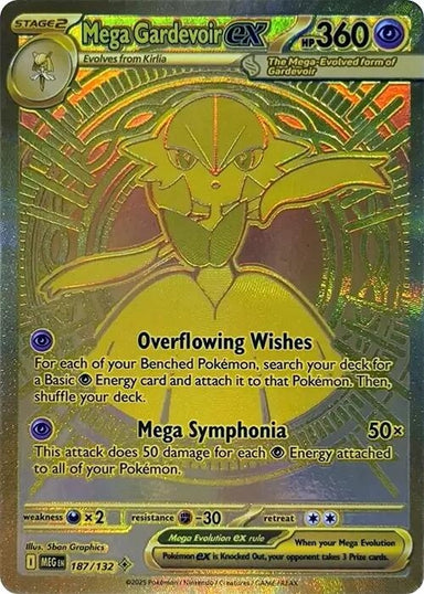 Image for Mega Gardevoir ex (187/132) (MEG) - Pokemon
