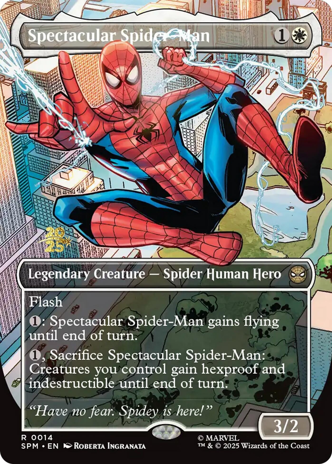Image for Spectacular Spider-Man (Borderless) (14) (PRE) - Magic: The Gathering