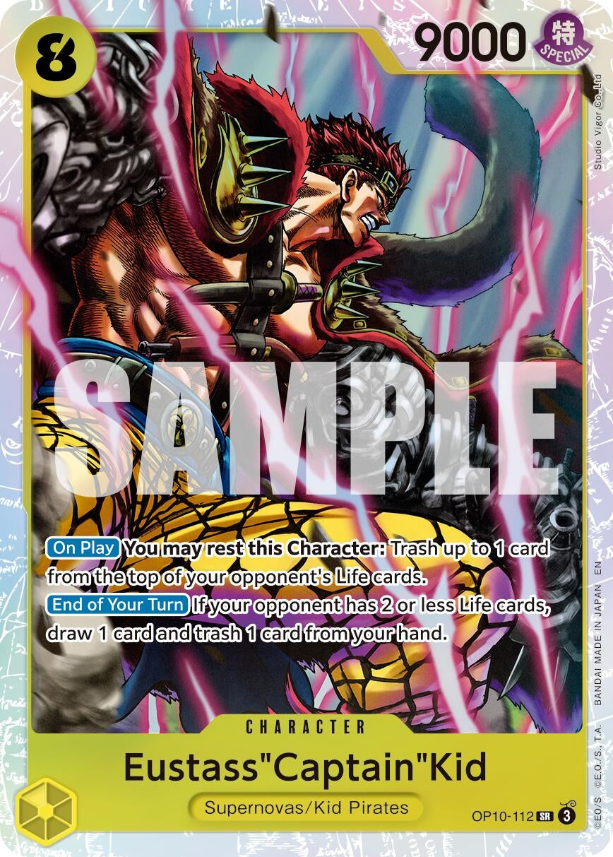 Eustass"Captain"Kid (Reprint) (OP10-112) (Premium Booster -The Best- Vol. 2)