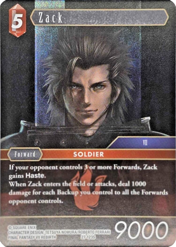 Image for Zack (27-123S) (Starter Set 2025) (27) - Final Fantasy TCG