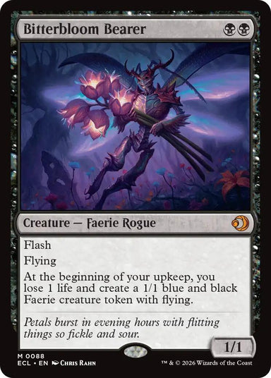 Image for Bitterbloom Bearer (88) (Lorwyn Eclipsed) - Magic: The Gathering