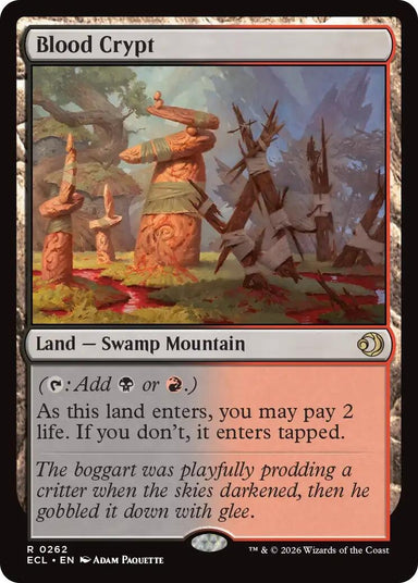 Image for Blood Crypt (262) (Lorwyn Eclipsed) - Magic: The Gathering