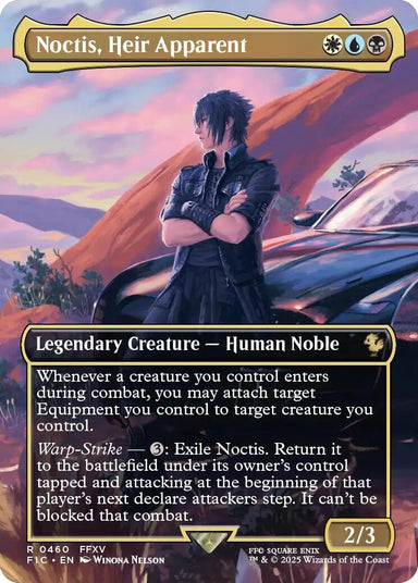 Image for Noctis, Heir Apparent (Borderless) (460) (FINAL FANTASY) - Magic: The Gathering