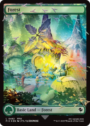 Image for Forest (Chocobo Track Foil) (482) (FINAL FANTASY) - Magic: The Gathering