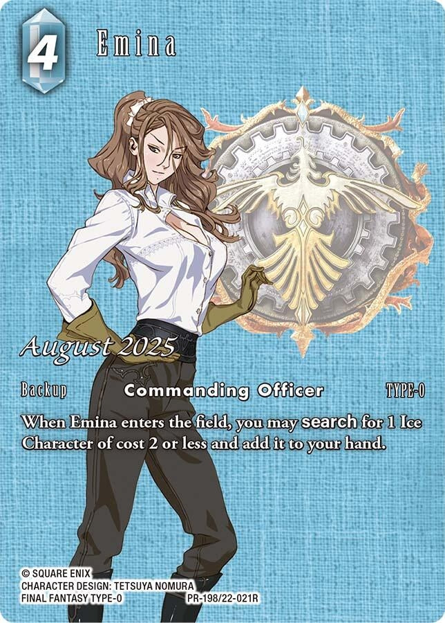 Image for Emina (PR-198/22-021R) (PR-198/22-021R) (FF: Promo Cards) (PR) - Final Fantasy TCG