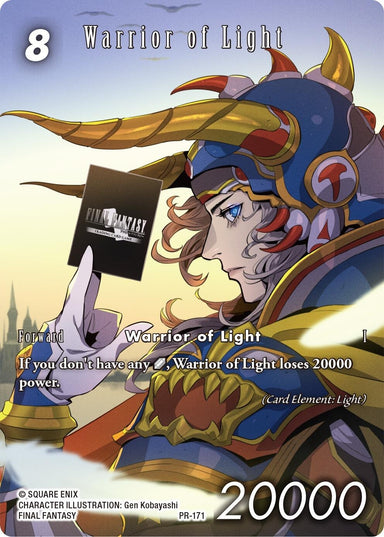 Image for Warrior of Light (PR-171) (PR-171) (FF: Promo Cards) (PR) - Final Fantasy TCG