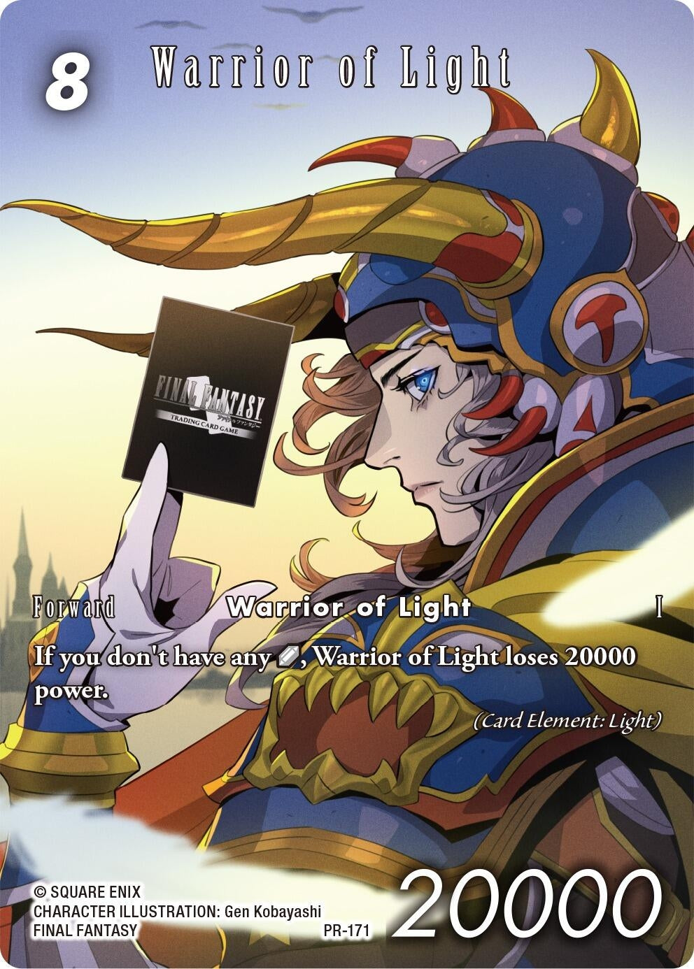 Image for Warrior of Light (PR-171) (PR-171) (FF: Promo Cards) (PR) - Final Fantasy TCG