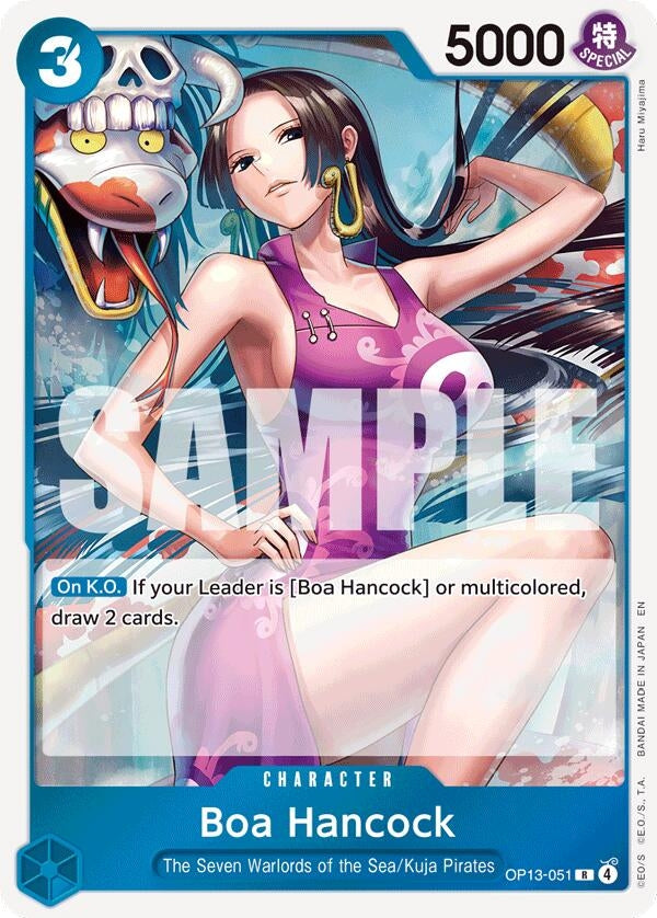 Image for Boa Hancock (OP13-051) (Carrying On His Will) - One Piece Card Game