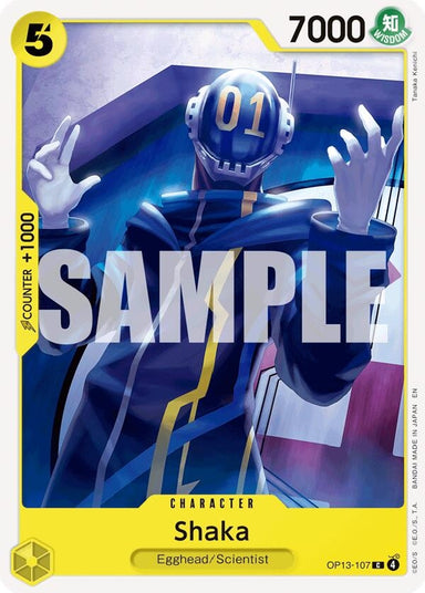 Image for Shaka (OP13-107) (Carrying On His Will) - One Piece Card Game