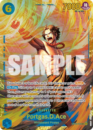 Image for Portgas.D.Ace (119) (SP) (OP13-119) (Carrying On His Will) - One Piece Card Game
