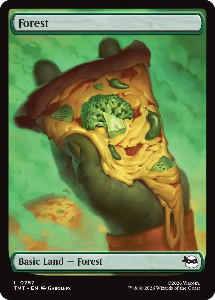 Image for Forest (0257) (257) (Teenage Mutant Ninja Turtles) - Magic: The Gathering
