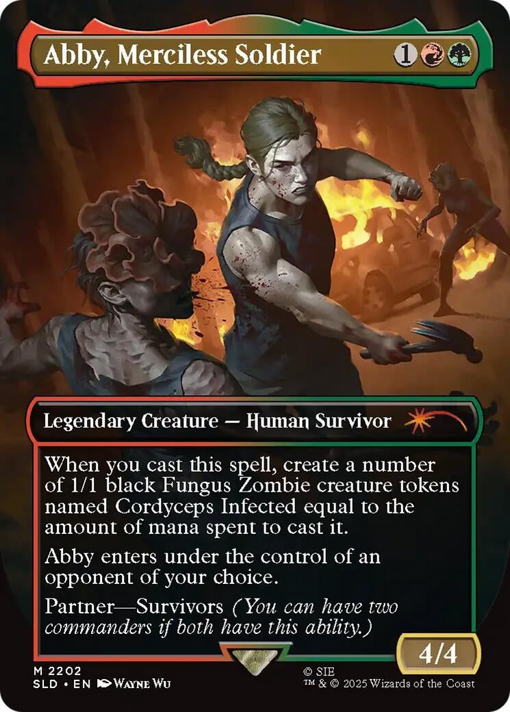 Abby, Merciless Soldier (2202) (Secret Lair Drop Series)