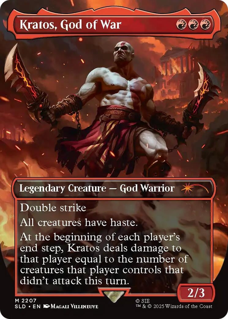 Kratos, God of War (2207) (Secret Lair Drop Series)