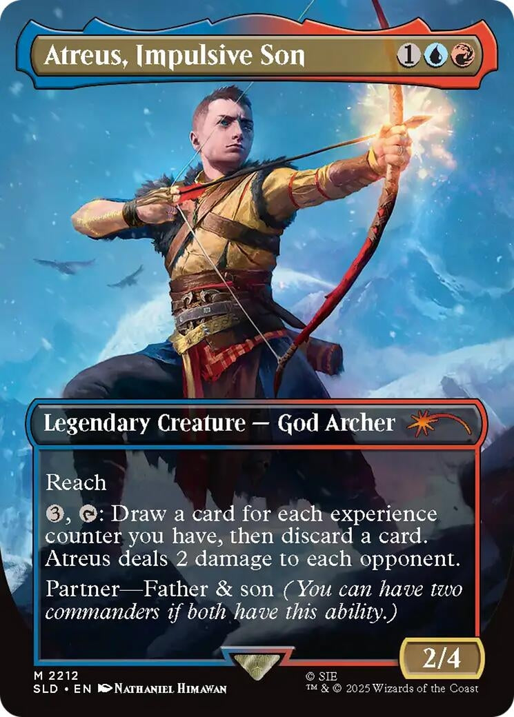 Atreus, Impulsive Son (2212) (Secret Lair Drop Series)