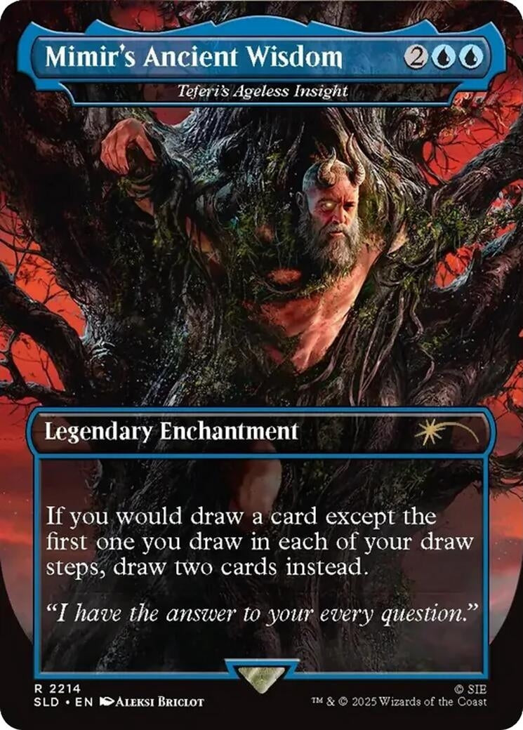 Mimir's Ancient Wisdom - Teferi's Ageless Insight (2214) (Secret Lair Drop Series)