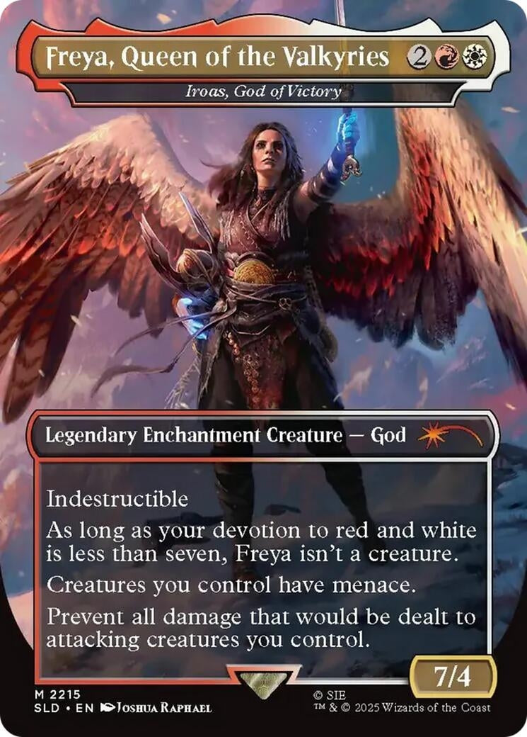 Freya, Queen of the Valkyries - Iroas, God of Victory (2215) (Secret Lair Drop Series)