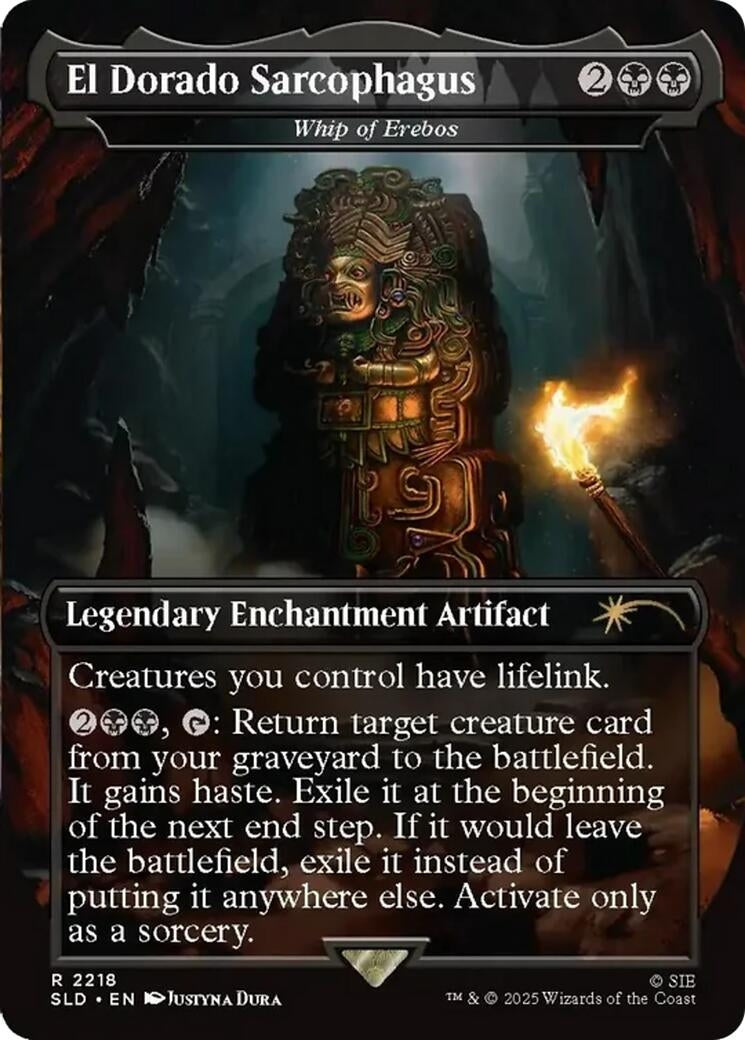 El Dorado Sarcophagus - Whip of Erebos (2218) (Secret Lair Drop Series)