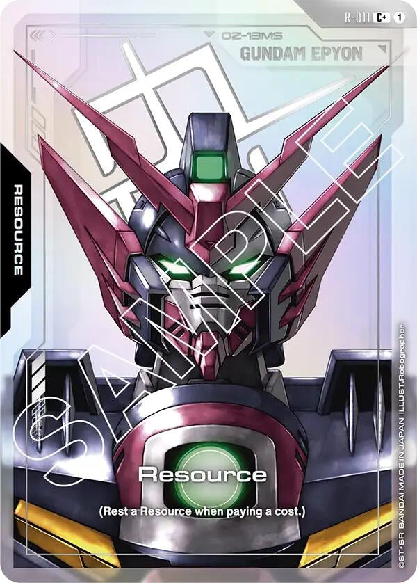 Image for Resource (R-011) (C+) (R-011) (Dual Impact) - Gundam Card Game
