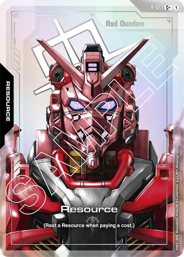 Image for Resource (R-013) (C+) (R-013) (Dual Impact) - Gundam Card Game