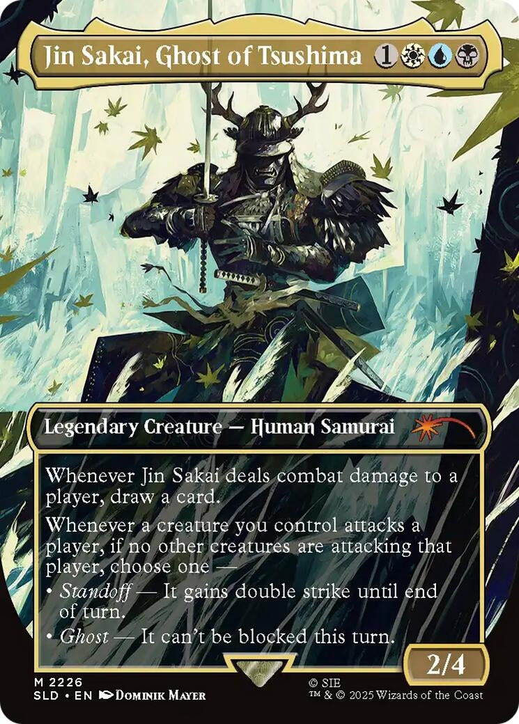 Jin Sakai, Ghost of Tsushima (2226) (Secret Lair Drop Series)