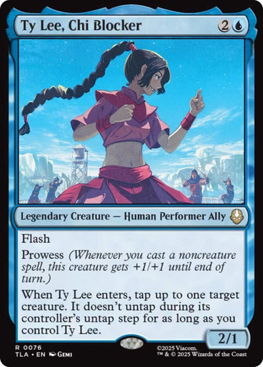 Image for Ty Lee, Chi Blocker (76) (Avatar: The Last Airbender) - Magic: The Gathering