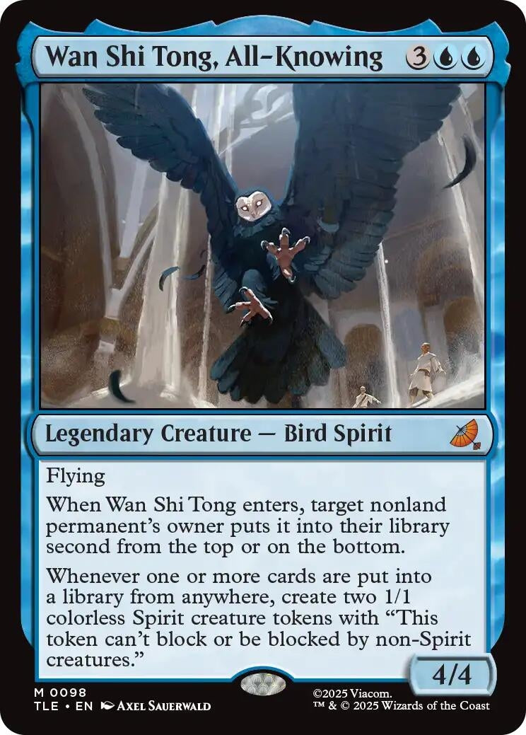 Image for Wan Shi Tong, All-Knowing (98) (Avatar: The Last Airbender: Eternal-Legal) - Magic: The Gathering