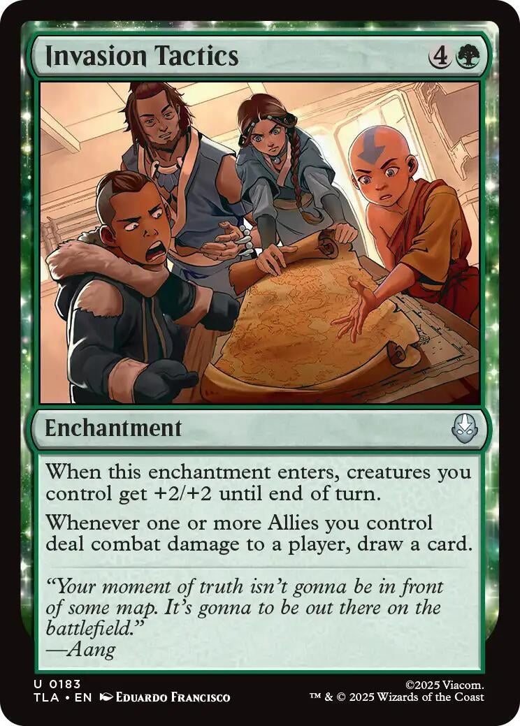 Image for Invasion Tactics (183) (Avatar: The Last Airbender) - Magic: The Gathering