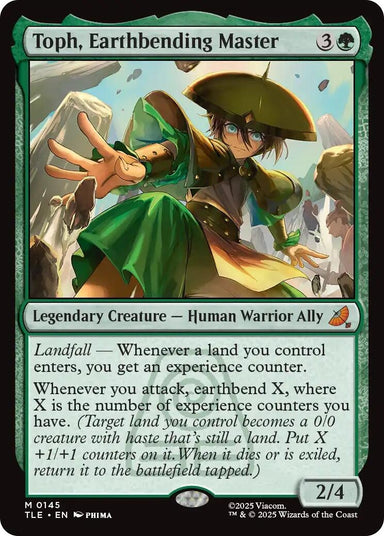 Image for Toph, Earthbending Master (145) (Avatar: The Last Airbender: Eternal-Legal) - Magic: The Gathering