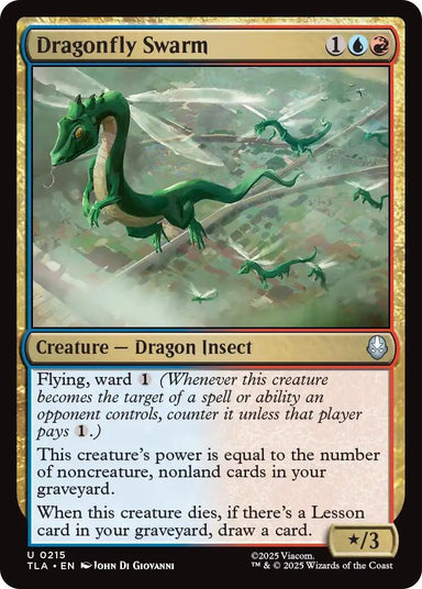 Image for Dragonfly Swarm (215) (Avatar: The Last Airbender) - Magic: The Gathering