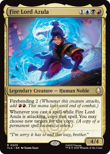 Image for Fire Lord Azula (220) (Avatar: The Last Airbender) - Magic: The Gathering