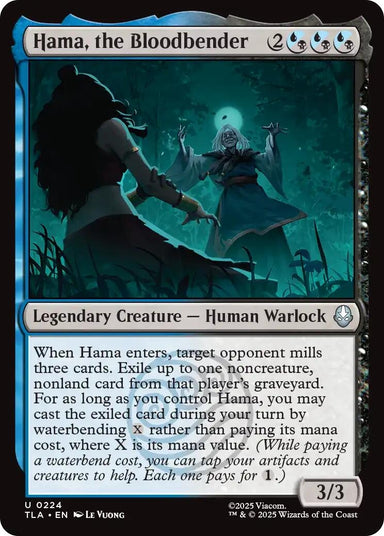 Image for Hama, the Bloodbender (224) (Avatar: The Last Airbender) - Magic: The Gathering